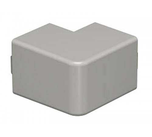 Крышка внешнего угла кабельного канала WDK 40x40 мм (ПВХ,серый) (WDK HA40040GR)  6158412  OBO Bettermann