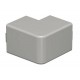 Крышка внешнего угла кабельного канала WDK 40x40 мм (ПВХ,серый) (WDK HA40040GR)  6158412  OBO Bettermann