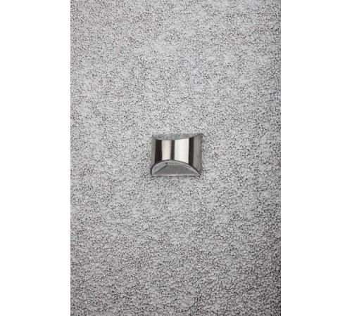 ERAFS024-38 Фасадная подсветка Хром, на солнечной батарее, 4LED, 7lm  Б0044251  ЭРА