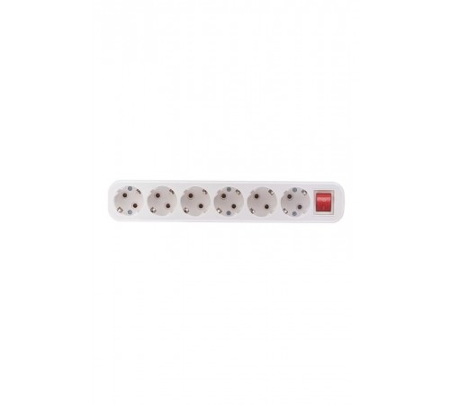 Розетка переносная разб. с выкл. К06В 6 мест CLASSIC  KYP11-16-06-00-ZK  IEK