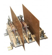 РЕ19-41-31161-00 УХЛ3, 1000А, 3п на 1 напр., рычаг пополюс.опер.штангой, со вспом.контактами, IP00, разъединитель  (ЭТ)  ET513505  Электротехник