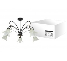 Люстра НСБ 16-01 Лира 5х40Вт ЛН Е14 черный с золотом  SQ0370-0019  TDM