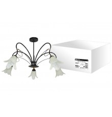 Люстра НСБ 16-01 Лира 5х40Вт ЛН Е14 черный с золотом  SQ0370-0019  TDM