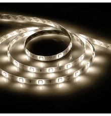 Лента светодиодная LS607/ 60SMD(5050)/м 14.4Вт/м 12V 5000 *10*3мм 3000К, IP65  27654  FERON