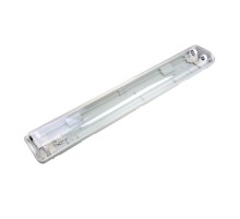 Светильник промышленный линейный накладной IP65 G13, под LED лампу Т8 (ЛПО 2х18) ULW-T42A T8x2/L66 IP65 WHITE  UL-00006462  Uniel