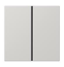 Набор клавиш для сенсорного модуля KNX, одиночный, светло-серый  LS401TSALG  Jung