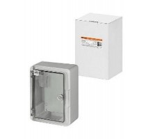 Бокс пластиковый навесной ЩМП-0-1, прозр. крышка, ABS, IP65, от -45 до +75 °С (280x210x130)  SQ0933-0221  TDM
