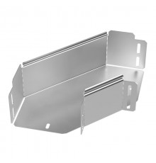 Угол горизонтальный 90 градусов Стандарт INOX (AISI 304) 150х100  PR16.3499  Промрукав