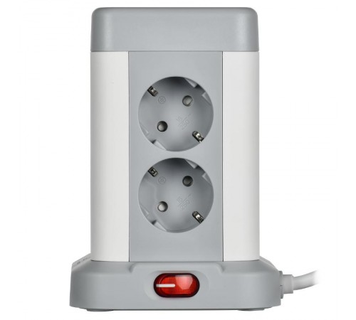 DOMINIC Удлинитель У08K 1,5м 3х1мм2 USB A+C 20Вт сер  DN-YP30-16-08-01-ZKU-K41  IEK