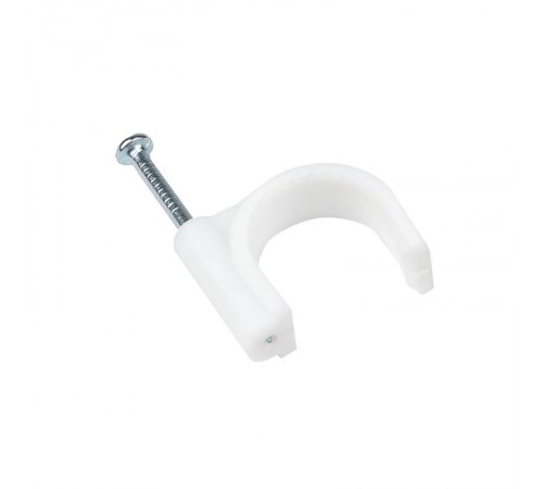 Скоба крепежная круглая (18мм.) (50шт.) EKF PROxima  plcn-sr-18  EKF