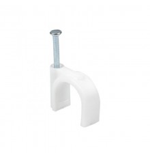 Скоба крепежная круглая (18мм.) (50шт.) EKF PROxima  plcn-sr-18  EKF