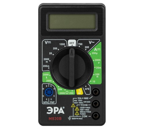 Мультиметр цифровой  модель M830B   Б0055796  ЭРА