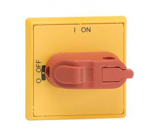 Ручка управления OHYS3AH1 (желто-красная) выносная для рубильников ОТ16..125F  1SCA105326R1001  ABB