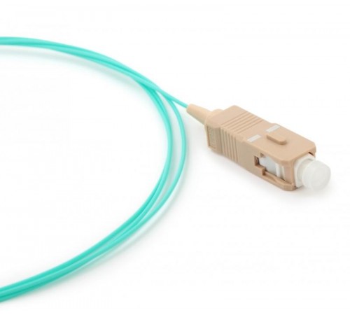 Пигтейл FPT-B9-503-SC/PR-1M-LSZH-AQ волоконно-оптический MM 50/125(OM3), SC, 1 м, LSZH  34486  Hyperline