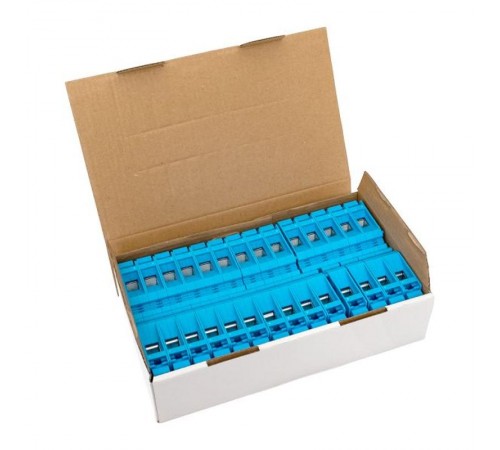 Клеммная колодка винтовая 35 UT синяя scr-ut-35-b  EKF