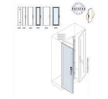 Створка двойной двери 1800x500м ВхШ  EC1880FC5K  ABB