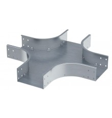 Ответвитель Х-образный 100х100, 1,2 мм, горячий цинк, в комплекте с крепежными элементами и соединительными пластинами  SXN1010KHDZ  DKC