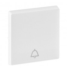 Valena LIFE Белый Клавиша выключателя кнопочного с символом "звонок"  755010  Legrand
