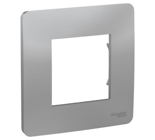 Unica Studio Алюминий Рамка 1-ая  NU200230  Schneider Electric