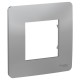 Unica Studio Алюминий Рамка 1-ая  NU200230  Schneider Electric