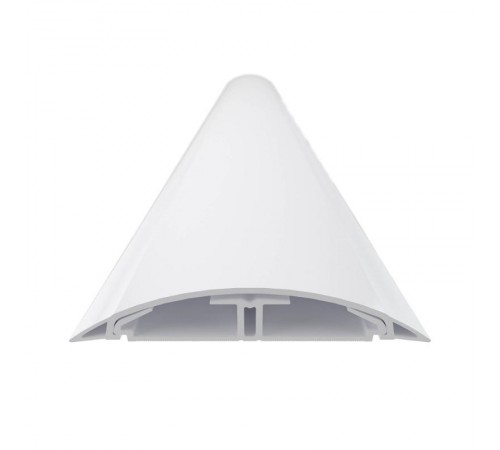 Напольный канал 75х17 мм. белый  01331  DKC