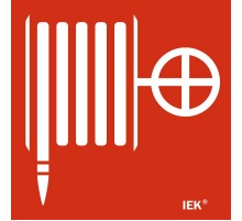 Этикетка самокл. 150х150мм "Пож. кран"   LPC10-1-15-15-PKRAN  IEK