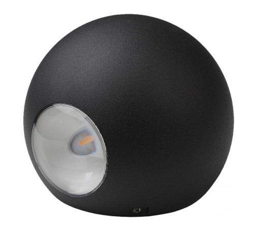 Декоративная подсветка светодиодная WL11 BK 2*1Вт IP 54 черный  Б0034609  ЭРА