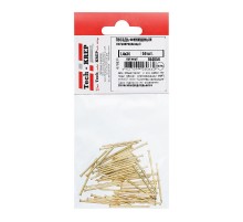 Гвоздь финишный латунированный 1,4х30 (50 шт) - пакет ( 0,026 кг)  104056  Tech-KREP
