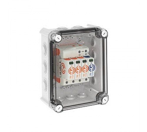 Комплект УЗИП V20-3+NPE в защитном корпусе (Класс II), 280 В (VG-V20-3+NPE-280)  5095383  OBO Bettermann