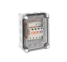 Комплект УЗИП V20-3+NPE в защитном корпусе (Класс II), 280 В (VG-V20-3+NPE-280)  5095383  OBO Bettermann