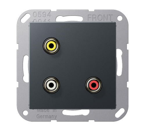 2x Cinch Audio (RCA) / Composite Video MAA1031ANM Jung