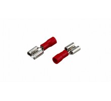 Клемма плоская изолированная гнездо 7.4 мм 0.5-1.5 мм (РПи-м 1.5-(6.3)/РПИм 1,25-250)  08-0413  REXANT