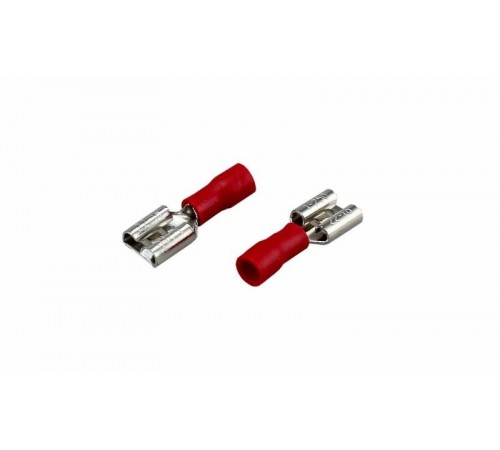 Клемма плоская изолированная гнездо 7.4 мм 0.5-1.5 мм (РПи-м 1.5-(6.3)/РПИм 1,25-250)  08-0413  REXANT