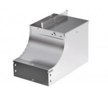 Угол вертикальный внутренний, переходник CSSS 90 осн. 200 H80 в комплекте с крепежными элемент. и соединител. пластинами, INOX  37064KINOX  DKC