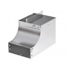 Угол вертикальный внутренний, переходник CSSS 90 осн. 200 H80 в комплекте с крепежными элемент. и соединител. пластинами, INOX  37064KINOX  DKC