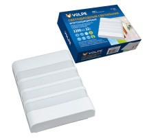 Светильник светодиодный пылевлагозащищен. для ЖКХ ULW-Q280 22W/4000K/S01 IP65 WHITE Прямоугольник 4000K 200x160x58 мм Корпус бел  UL-00006710  Volpe