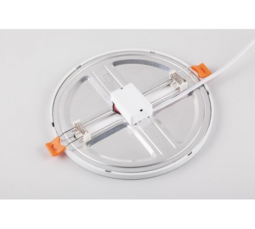 Светильник светодиодный встраиваемый ультратонкий AL508, 20W, 6400K,1600Lm, белый с регулируемым монтажным диаметром (до 210мм)  41024  FERON