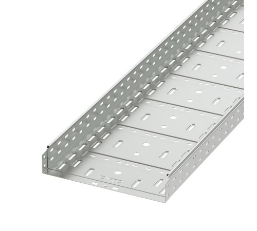 Лоток перфорированный  400х100х3000мм, горячеоцинкованный  35345HDZ  DKC