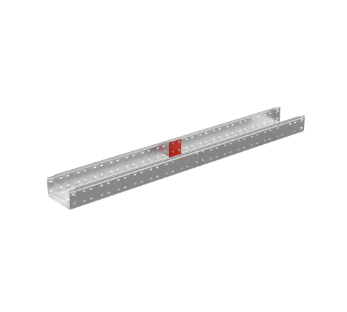 Соединительная пластина П-образная для лотка 100х500 мм "ПЛЮС" INOX304  SPplus100-500 INOX304  КМ - профиль