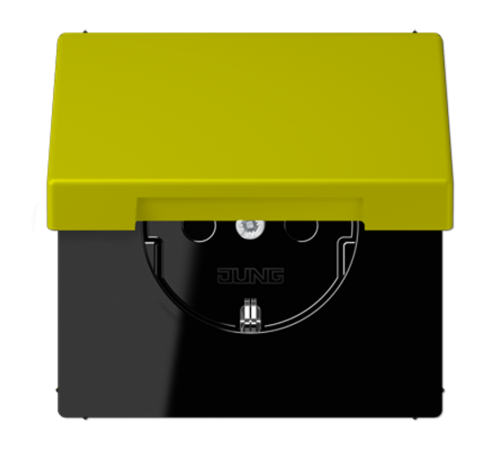 Клавиши для сдвоенных выключателей и кнопок с полем для надписи; коричневые  CD595NA  Jung