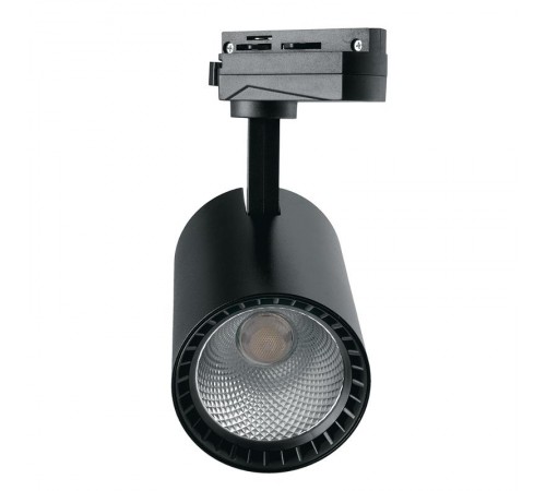 Светильник светодиодный трековый однофазный AL102, 12W, 1080 Lm, 4000К, 60 градусов, черный  32516  FERON