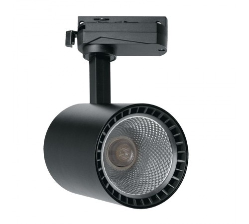 Светильник светодиодный трековый однофазный AL102, 12W, 1080 Lm, 4000К, 60 градусов, черный  32516  FERON