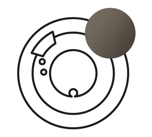 Celiane Графит Накладка розетки TV  067982  Legrand