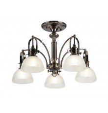 5030-305 Люстра Principale S5 AB 5xE27 60W  Б0037720  Rivoli
