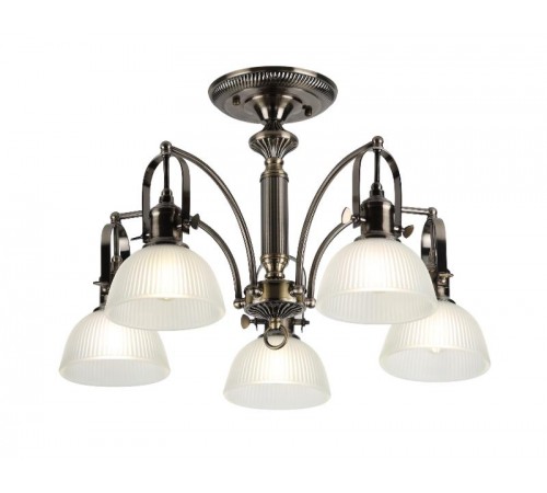 5030-305 Люстра Principale S5 AB 5xE27 60W  Б0037720  Rivoli