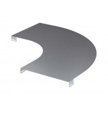 Крышка на угол горизонтальный 90 градусов, осн.400, R-300мм, горячеоцинкованная (замена наLK0043KHDZ)  LK0043HDZ  DKC