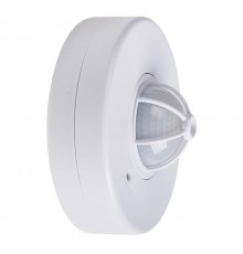 Датчик движения потолочный ДДП 02, 120°/360°, 1200 Вт, 10-2000 Лк, 2-6 м,10-420 сек.  11-9213  REXANT