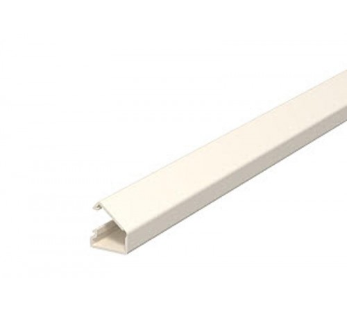 Мини-канал WDK с крышкой 7х12,5х2000 мм (борт 7 мм, крышка 12,5 мм, со скотчем) ПВХ кремовый RAL9001  6150160  OBO Bettermann