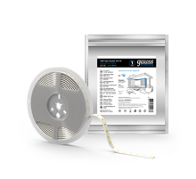 Лента светодиодная Elementary 5050/60-SMD 14.4W 12V DC холодный белый IP66 (ZIP Bag 5м)  356000314  Gauss