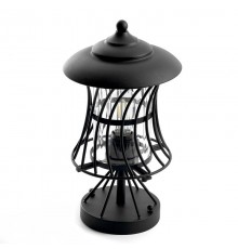 Светильник садово-парковый, 60W 230V E27 IP44 черный, PL524  11687  FERON